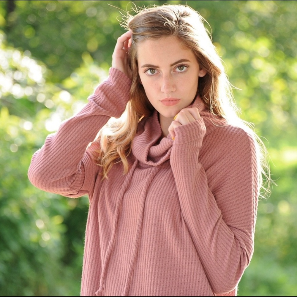 COPY - Soft long sleeve light weight fuzzy thermal